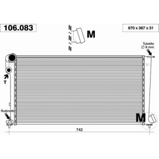 106083  CITROEN Berlingo (MF)  1.8 D - 1.9 D / PEUGEOT Par