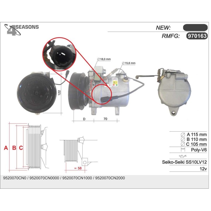 970163  CMP  SUZUKI Jimny (SN) 1.5DDiS 12.03-12.18
