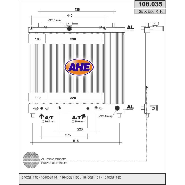 108035  DAIHATSU Terios (J2_) 1.5 i 16V DVVT +/-AC