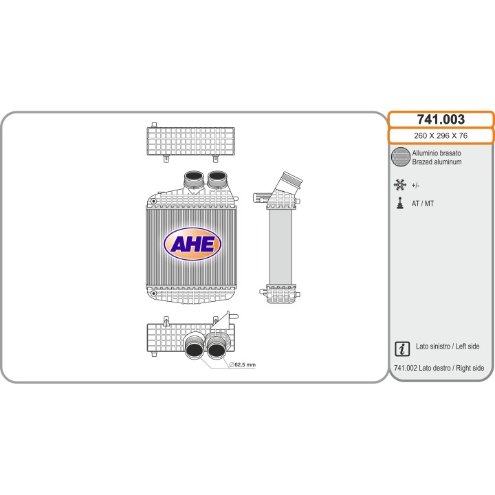 741003  MASERATI Ghibli/Levante/Quattroporte 3.0V6