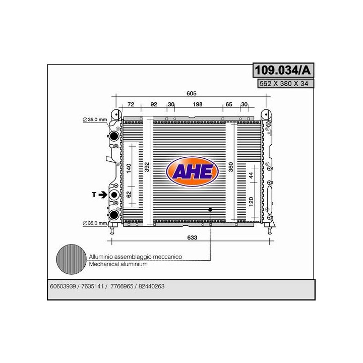109034/A  ALFA ROMEO 145 I/146 I 1.8-2.0