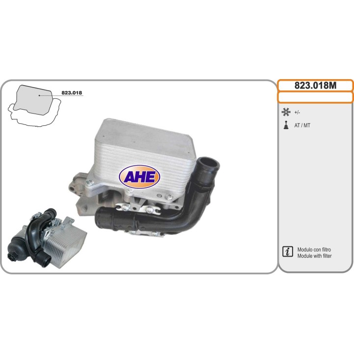 823018M  Modulo Oilc. Nissan/Opel/Renault NV400/Primastar/M