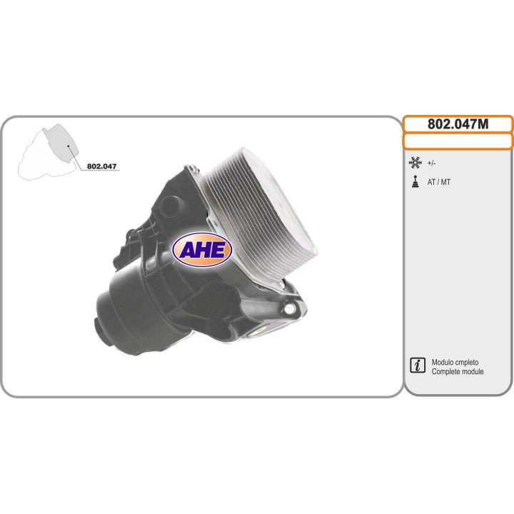 802047M  Modulo Oilc.  AUDI/SEAT/SKODA/VOLKSWAGEN A1/A3/Q2/