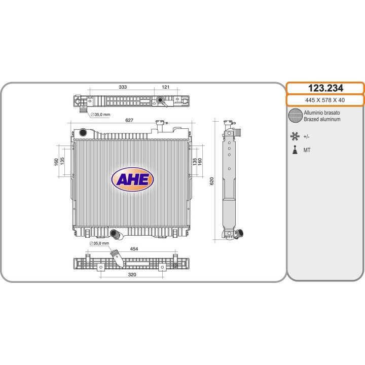123234/O  NISSAN/RENAULT Cabstar/Maxity 2.5D +/-AC 04.06-
