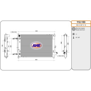 112153  HYUNDAI Elantra 1.6GDi - 1.6 - 1.8 - 2.0 +/-AC M/A