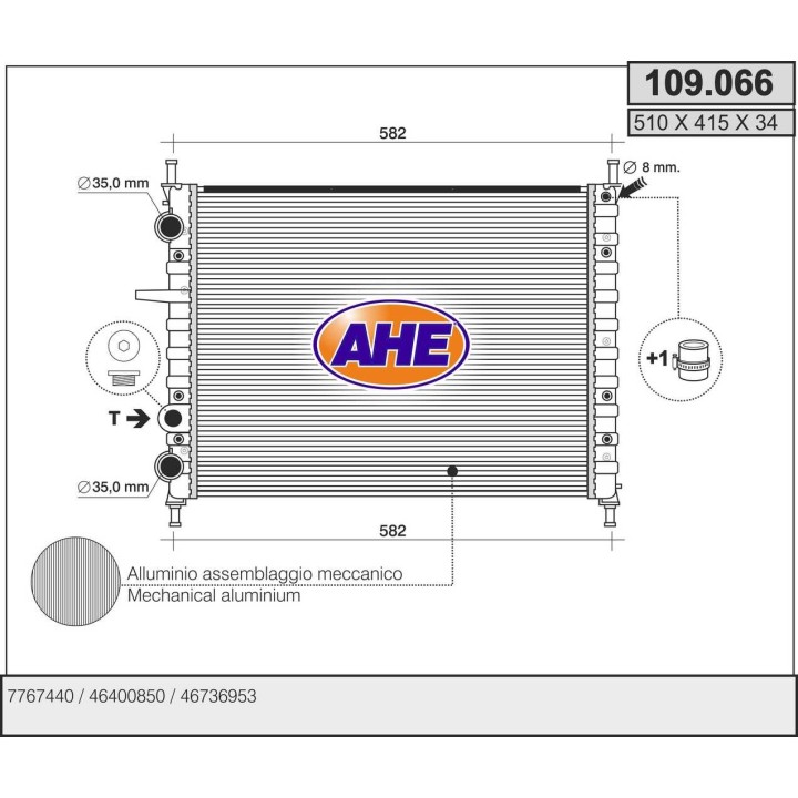 109066  FIAT Brava/Bravo 1.8 - 2.0 20V