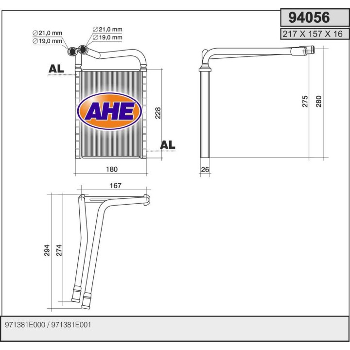 94056  HYUNDAI Accent (MC) / Verna III (MC)  1.4 - 1.6 -