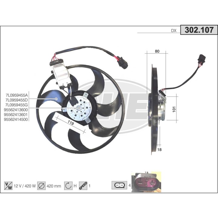 302107  AUDI/PORSCHE/VW Q7/Cayenne/Touareg 2.5TDi/3.0TDi/3