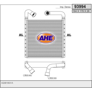 93994/O  VOLKSWAGEN GOLF VII