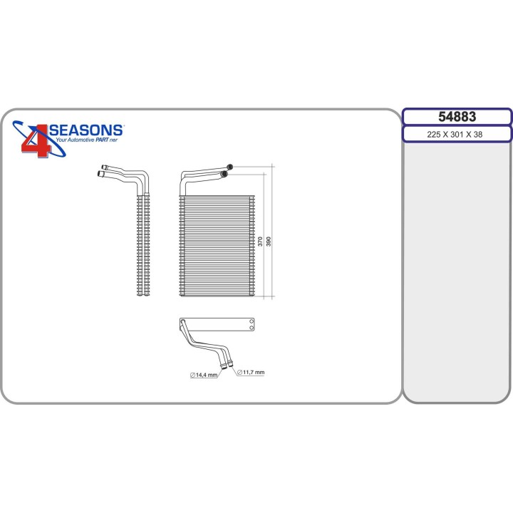 54883  Evap. BMW serie 1/2/3/4 12.10-