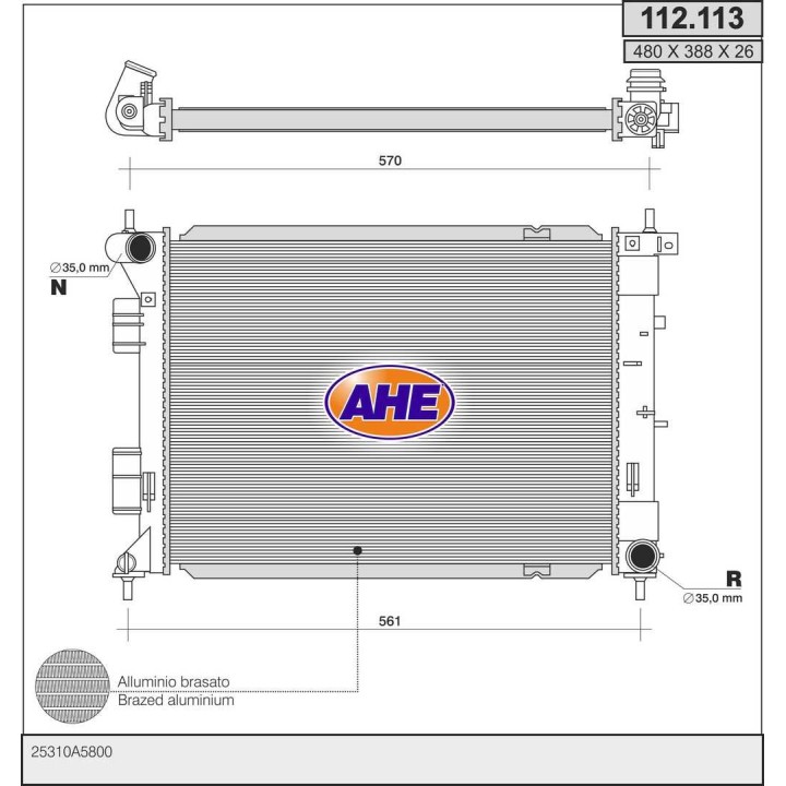 112113  HYUNDAI Elantra (MD, UD) /  i30 (GD) / KIA Ceed