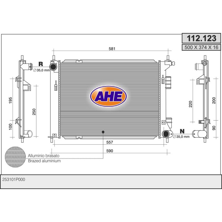 112123  HYUNDAI ix20/ KIA Venga 1.2/1.4/1.6  +/-AC