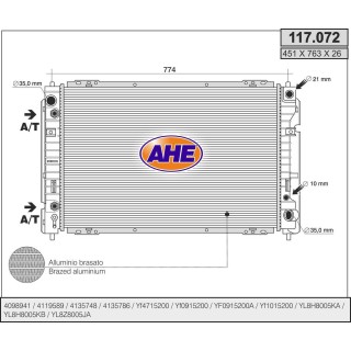 117072  FORD Maverick  2.0 i / MAZDA Tribute (EP) 2.0 i 16