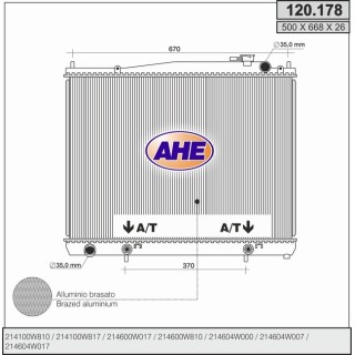 120178  INFINITI QX 3.5 / NISSAN Pathfinder (R50) 3.5