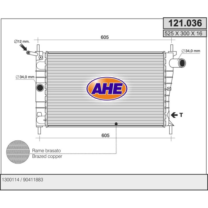 121036  OPEL Astra F 1.4-1.6