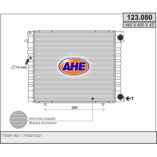 123080  RENAULT R 19 1.7 / Trafic II 2.0 - 2.2 - 2.1 D