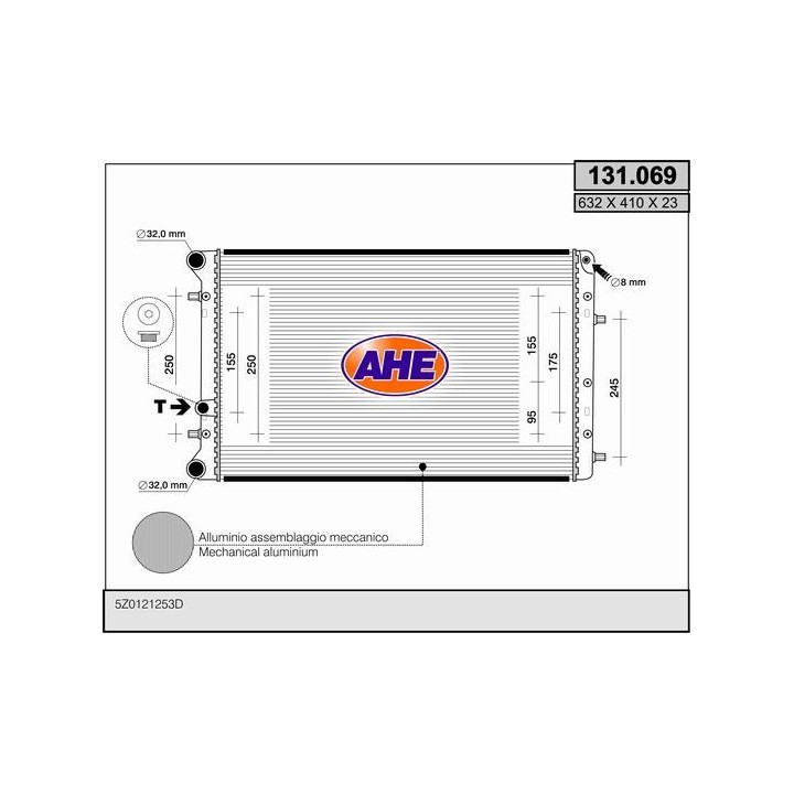 131069  VOLKSWAGEN Golf/Fox 1.4 +/AC 01.07-
