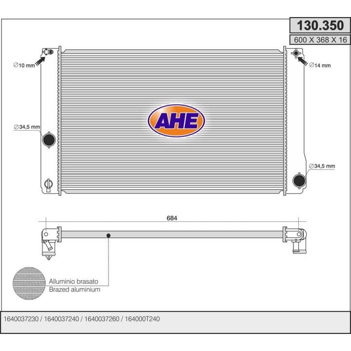 130350  TOYOTA AURIS / PRIUS 1.8 HYBRID
