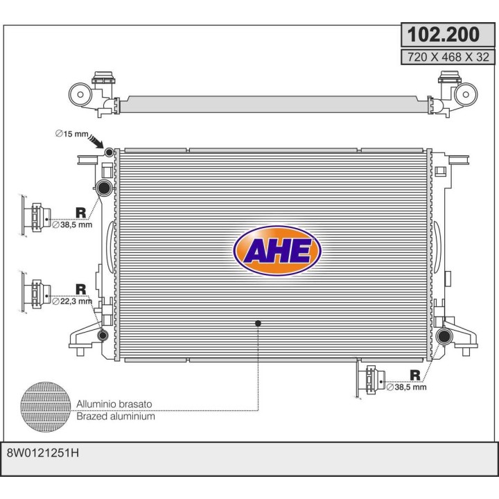 102200  AUDI  A4/A5 3.0S4  +/-AC  M/AT  18-