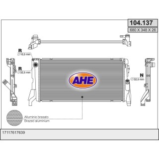 104137  BMW / MINI F45 / F46 / F55 / F56 216 / 218 / One /