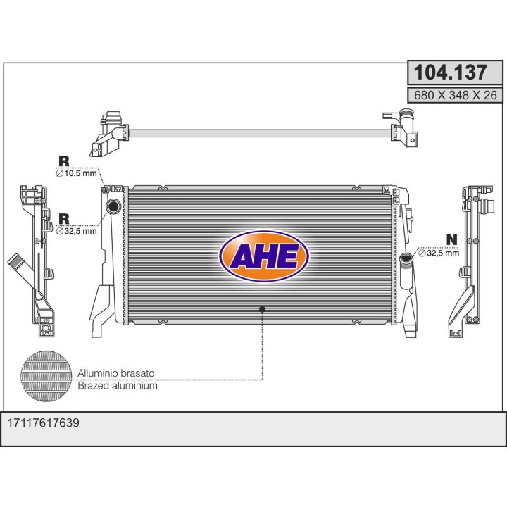 104137  BMW / MINI F45 / F46 / F55 / F56 216 / 218 / One /