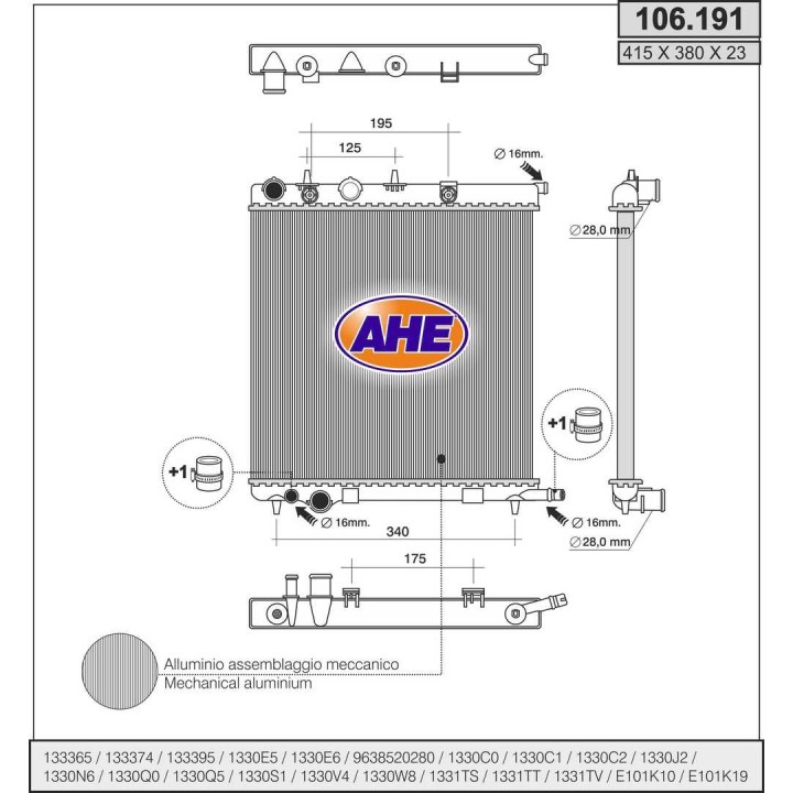 106191  CITROEN C2 (JM_) - C3 (FC_) -  C3 Pluriel (HB) - C