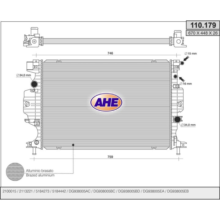 110179  FORD Galaxy IV/Mondeo V/S-Max 1.5 EcoBoost - 2.0 E