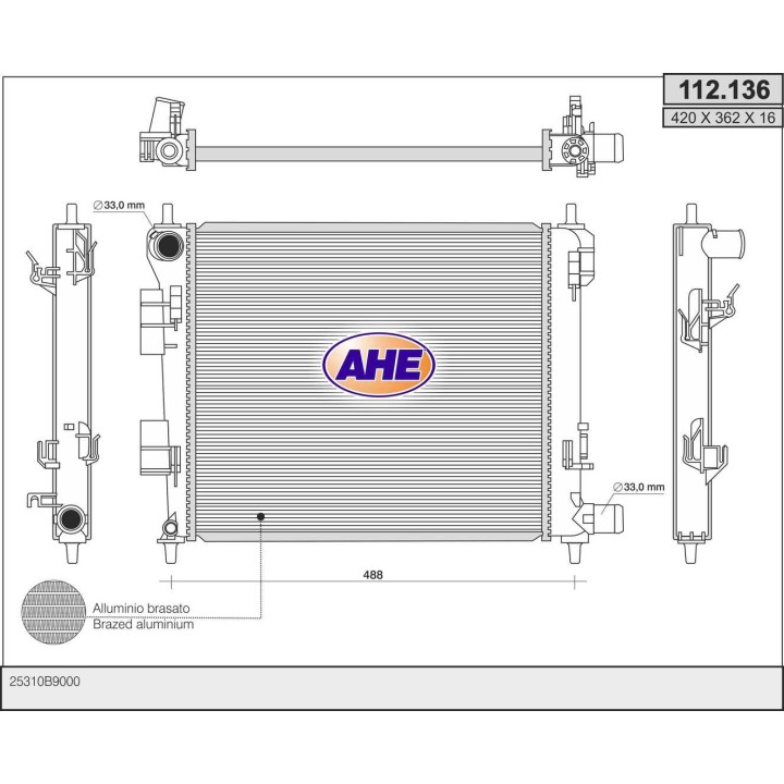 112136  HYUNDAI i10 1.0 - 1.2  +/-AC   13-