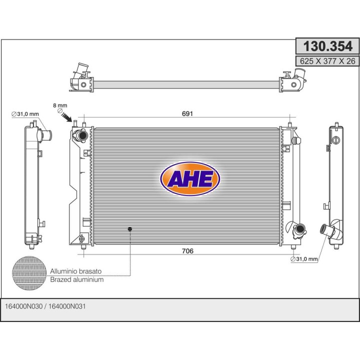 130354  TOYOTA Corolla (_E12U_, _E12J_) 1.4 D-4D +/-AC