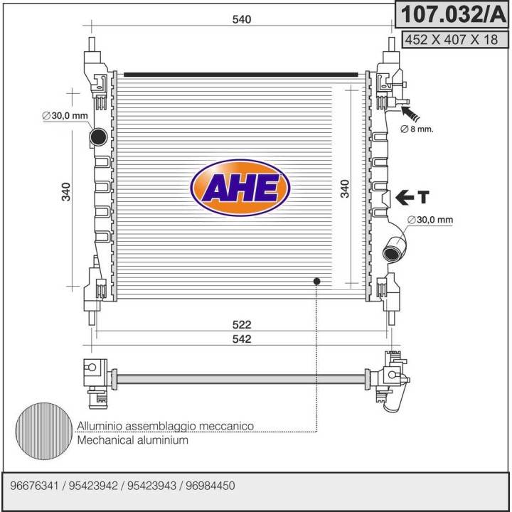 107032/A  DAEWOO-CHEVROLET Spark 1.0 i 16V / BiFuel - 1.2 i