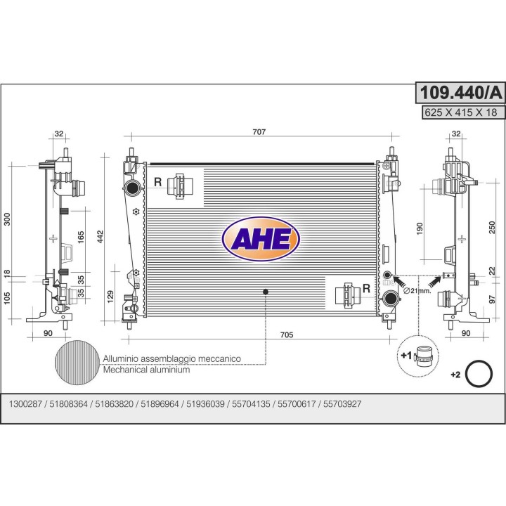 109440/A  ALFA ROMEO MiTo (955) 0.9 TwinAir / FIAT Grande Pu