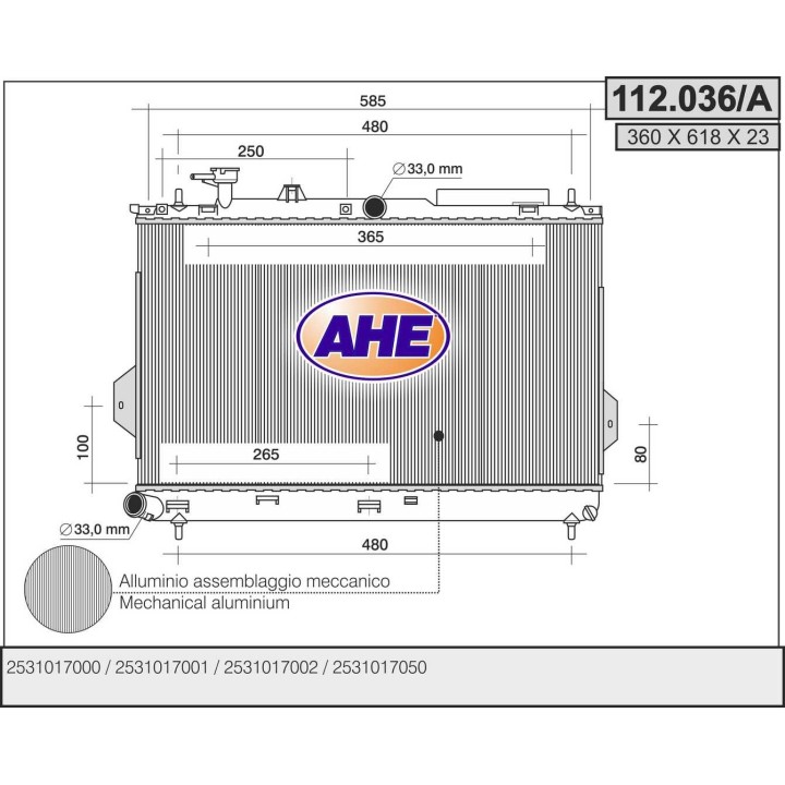 112036/A  HYUNDAI Matrix (FC) 1.6 - 1.8 16V