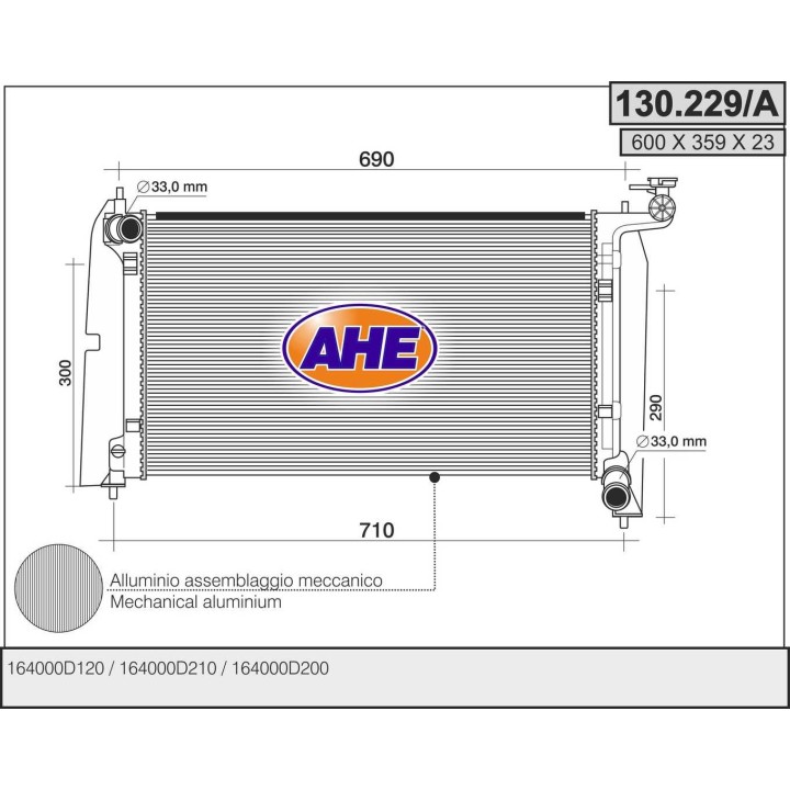 130229/A  TOYOTA Corolla (_E12U_, _E12J_) / Avensis (T25) 1.