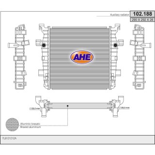 102188  RAD. Aus. AUDI Q7 3.0TFSi +/-AC AT 03.06-