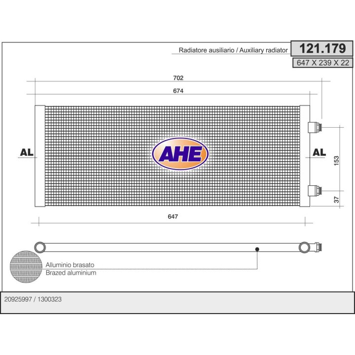 121179  RAD Aus. OPEL/CHEVROLET Ampera/Volt EV150 1.4AC 11