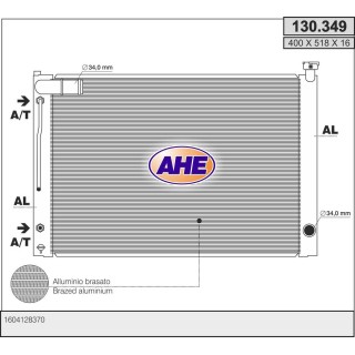 130349  RAD TOYOTA Alphard 02-04