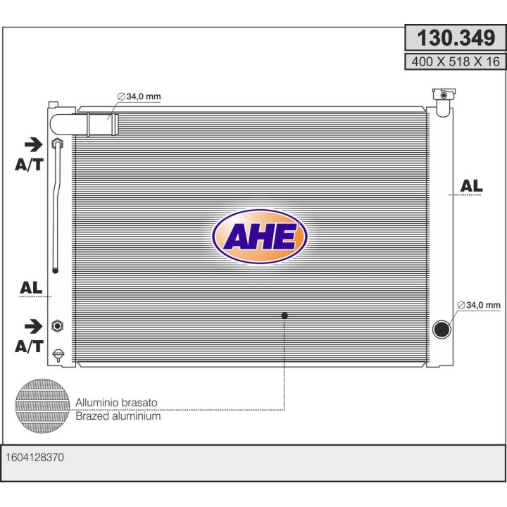 130349  RAD TOYOTA Alphard 02-04