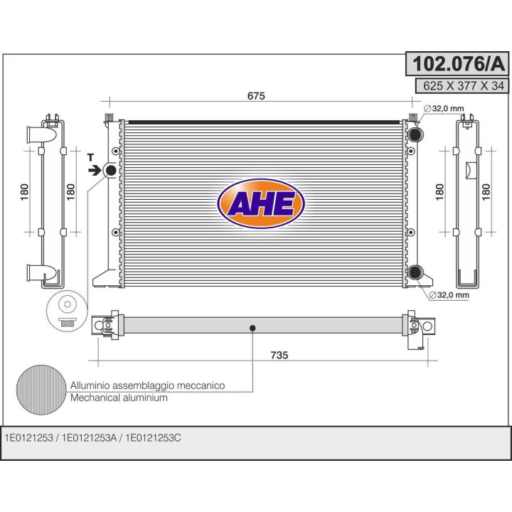 102076/A  RAD VOLKSWAGEN Golf IV Cabrio 98-