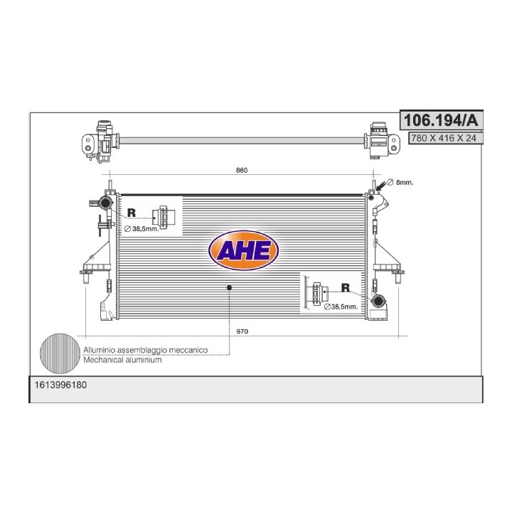 106194/A  CITROEN/PEUGEOT Jumper/Relay/Boxer 2.0HDi  07.15-