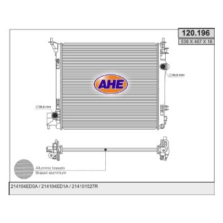 120196  NISSAN Qashqai / RENAULT Kadjar 1.2DiG-Turbo  +/-A