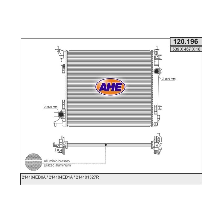 120196  NISSAN Qashqai / RENAULT Kadjar 1.2DiG-Turbo  +/-A
