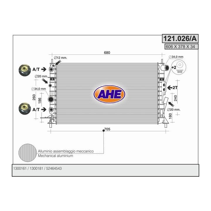 121026/A  OPEL Vectra B 2.5-2.0Di