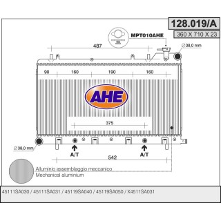 128019/A  SUBARU Forester 2.0 16V