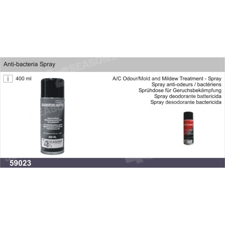 59023 SPRAY DESINFECTANTE ANTI-BACTERIA 400 ML