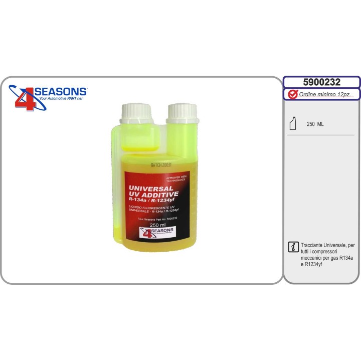 5900233  ADITIVO MIXTO R134A R1234YF 1 LITRO