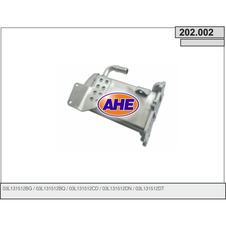 202002  EGR Cooler Audi A4/A6/Q5 2.0TDi 11.07-