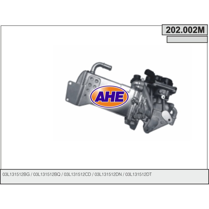 202002M  Modulo EGR Cooler Audi A4/A6/Q5 2.0TDi 11.07-