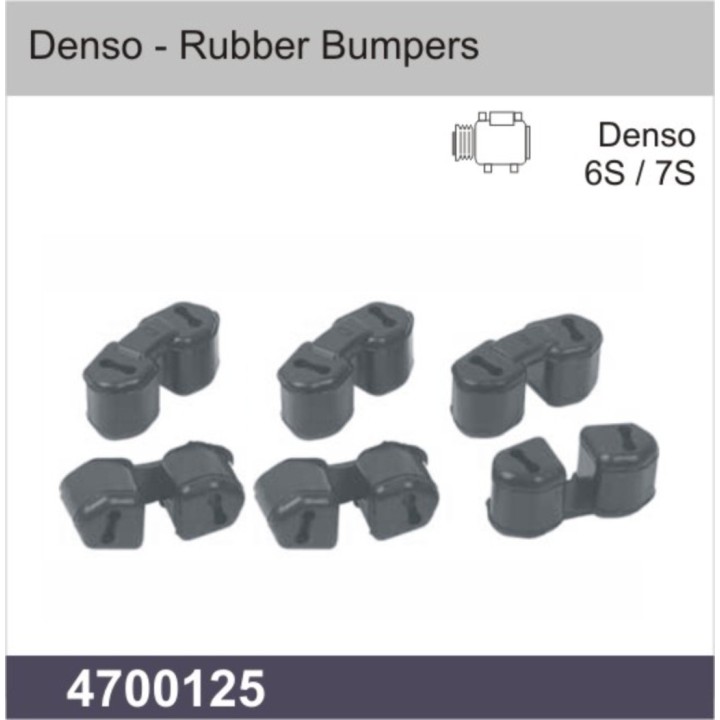 4700125  GOMAS PLATO EMBRAGUE HUB DENSO 6S  / 7S  (INDIVIDUALES)