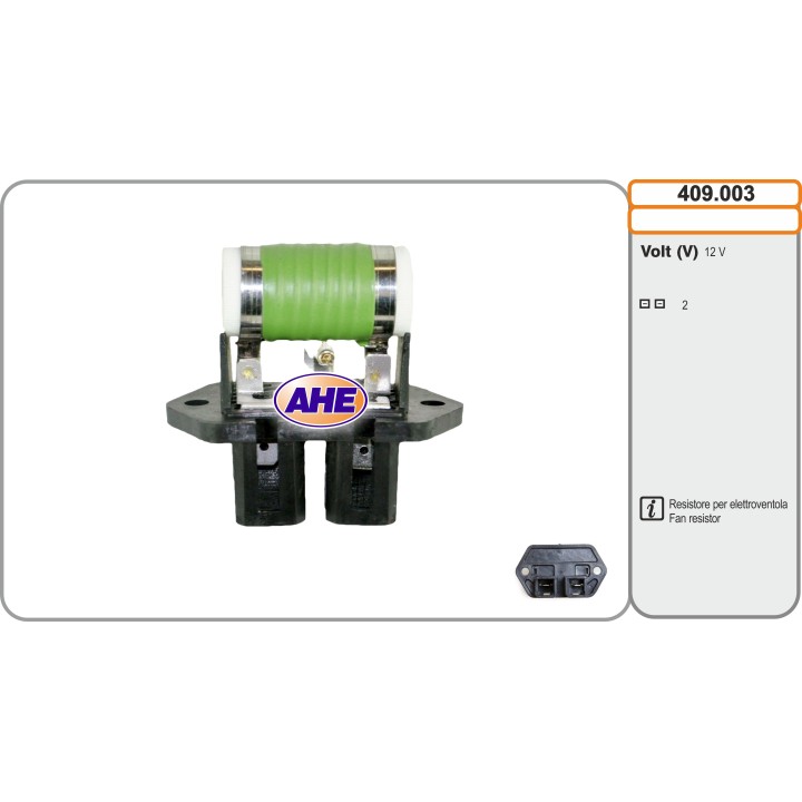 409003  Res. Elettrov. ALFA/FIAT 155/Duna/F