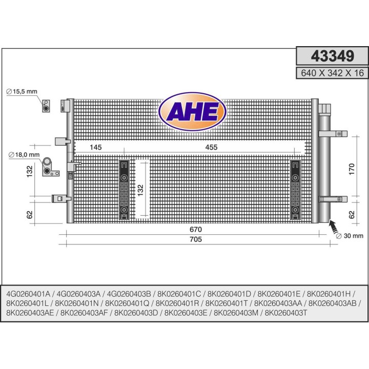 43349/O  AUDI A4 IV - A4 ALLROAD 1.8 TFSI - 2.0 TDI - 3.2 F